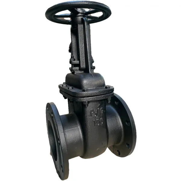 GOST Hard Seat Cast Iron Gate Valve Damper Valve Air Control photo-5