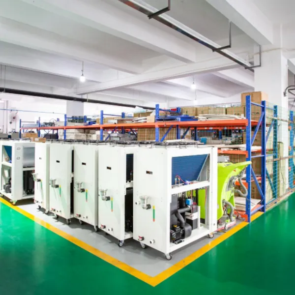 Perfect for Cycle Time Consistency 20HP 58KW Air Cooled Plastic Injection Molding Chillers photo-5