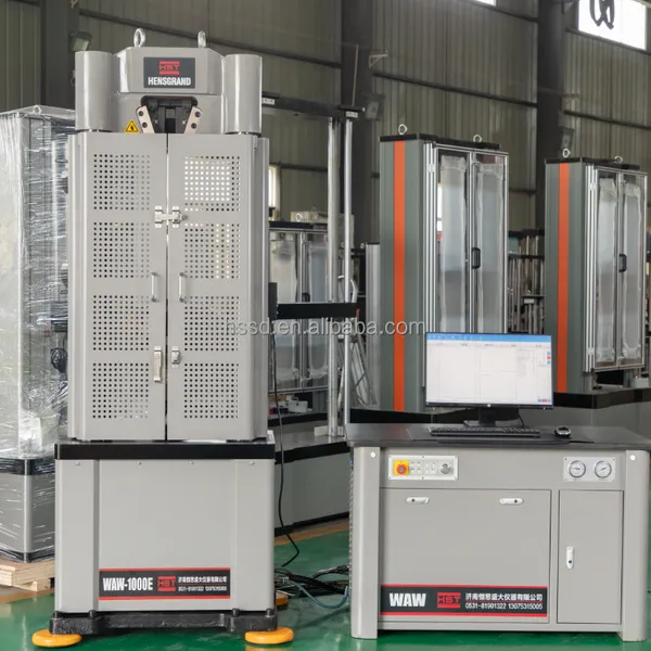 HST 300kN Computer Control Hydraulic Universal Testing Machine Class 0.5 Spoke Sensor 6 Columns Frame Universal Testing WAW-300E photo-4