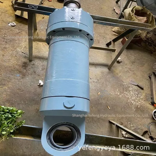 Large Hydraulic Cylinders, Oil Pressure Cylinders, Marine and Vehicle Cylinder Assemblies, Self-locking Front Flange Type Micro Cylinders photo-2