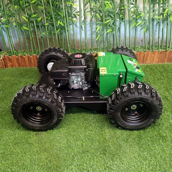 Household Intelligent Wireless Radio Control Mower Trimmer Machine With Motor & Gear Loncin 224cc Engine for Lawn Care photo-5
