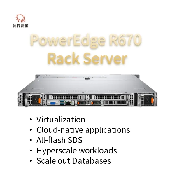 PowerEdge R670 1u Rack Server Factory Price Intel Xeon 6 Processors photo-4