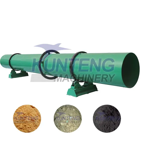 Bread Crumbs Drum Dryer Machine Bean Residue Kitchen Waste Drying Equipment EPC