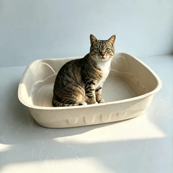 Pack de valeur de boîtes à litière pour chats jetables biodégradables – 20 pièces en gros pour des économies, hygiéniques