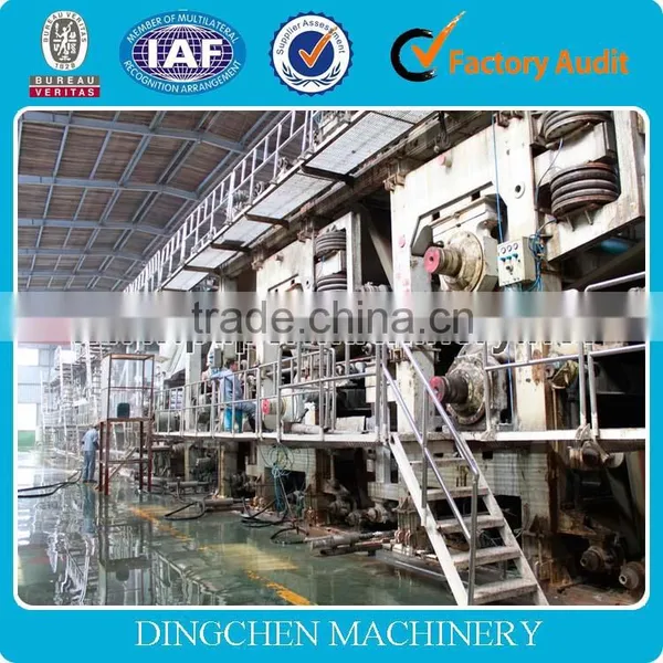 Automatic Corrugated Cardboard Production Line Corrugating Paper Making Machine