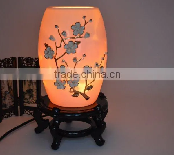 Himalayan Salt Lamp With Ceramics photo-6