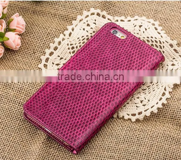Craftman Handmade Genuine Leather Phone Case 4.7 Inch for Apple Iphone 6 Cell Phone Leather Case photo-3