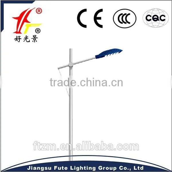 hot dip galvanized led column street light with factory direct