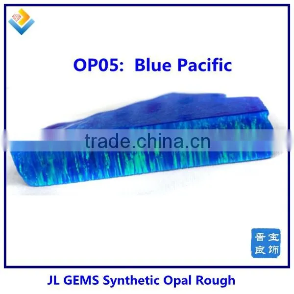 Wholesale Synthetic Uncut Rough Raw Material Opal With High Quality For Sale photo-5