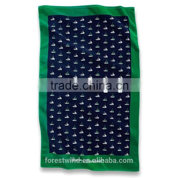 Promotional/Wholesaler Custom Thin Cotton Beach Towel photo-3