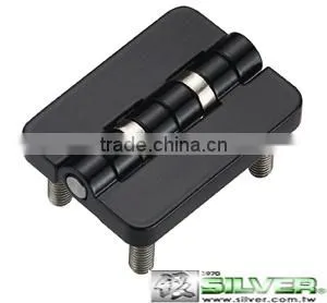 For Doors Cabinets Furnitures or Machines Black Zinc Alloy Hinges photo-3