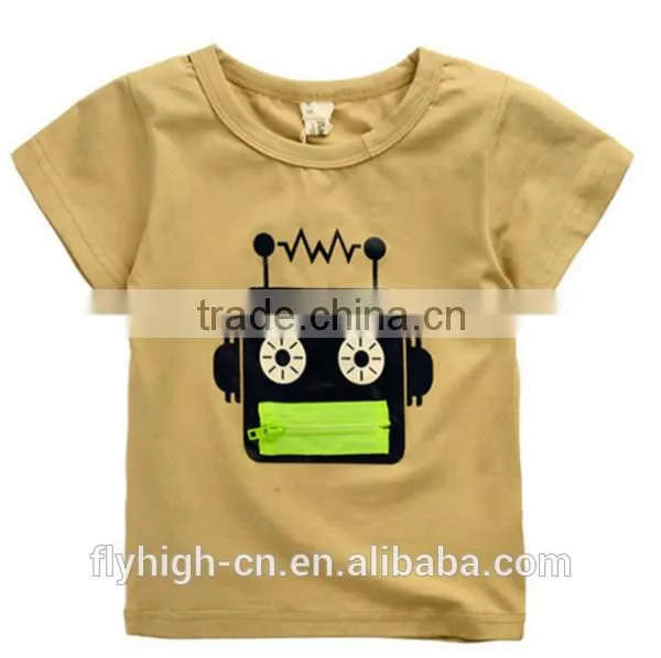 High Quality Cute Design Custom Cotton Children t Shirt,kids t Shirt photo-5