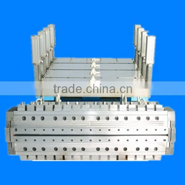 WPC wood plastic composite decking molding/composite deck plastic extrusion mold