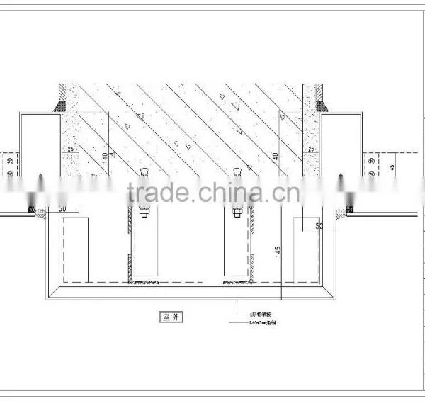 Glazed Aluminum Curtain Wall With All Accessories photo-6