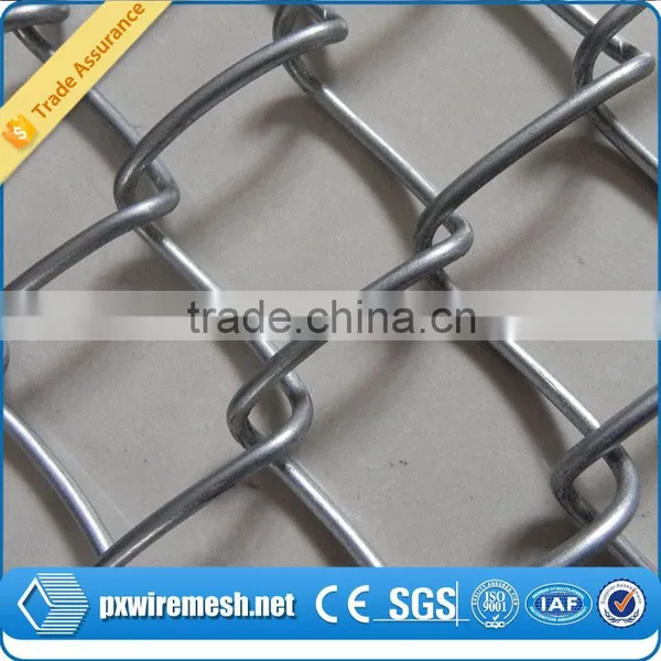 China Supplier Galvanized Woven Mesh Fence, Pvc Coated Used Chain Link Fence for Sale Made in China photo-2
