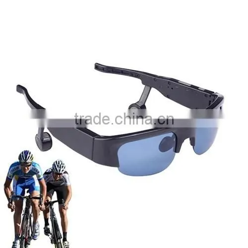 Sport New Technology Bone Conduction Polarized UV 400 Wireless Stereo Bluetooth Headset Sunglass photo-2
