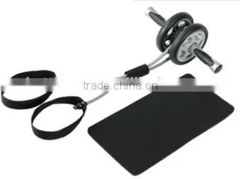 2 in 1 Massage & Exercise Wheel AB Exercise Easy to Use and Carry Home Gym Exercise Wheel AB WHEEL Brake Exercise Wheel Massage photo-5