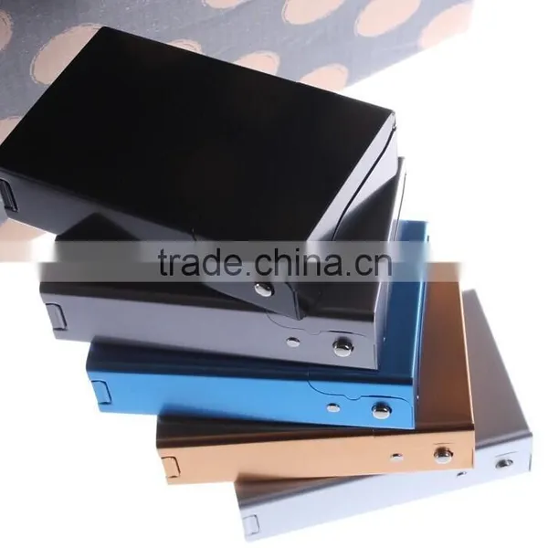 Wholesale Automatic Opening Cigarette Tin Boxes/cigarette Case Proveedor China Quality Choice