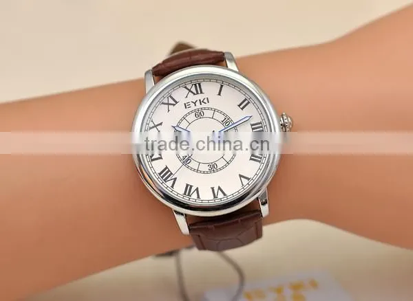 Cool Brand Men Luxury Japan Movement Watch Unisex Quartz PU Leather Watches 2 Colors photo-6