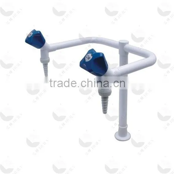 Durable Wholesale Hot and Cold Chemical Resistant Double Lab Water Tap photo-2