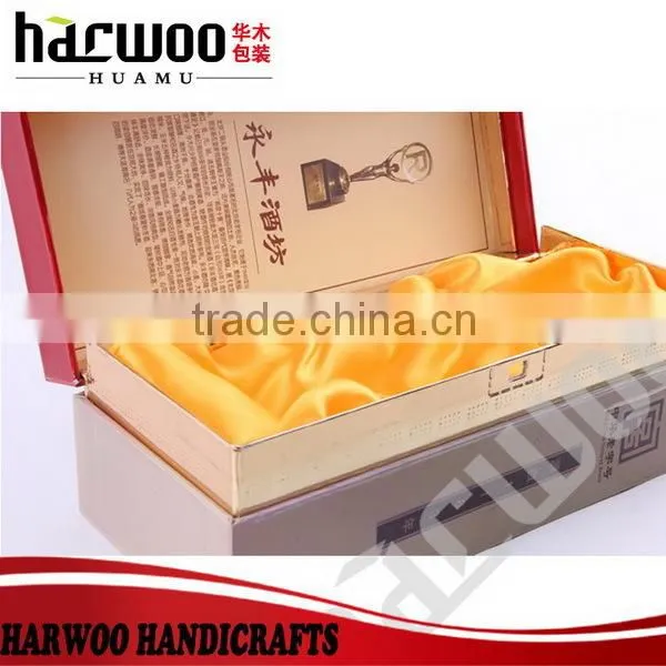 Hinged Paper Wine Box for Sale photo-2