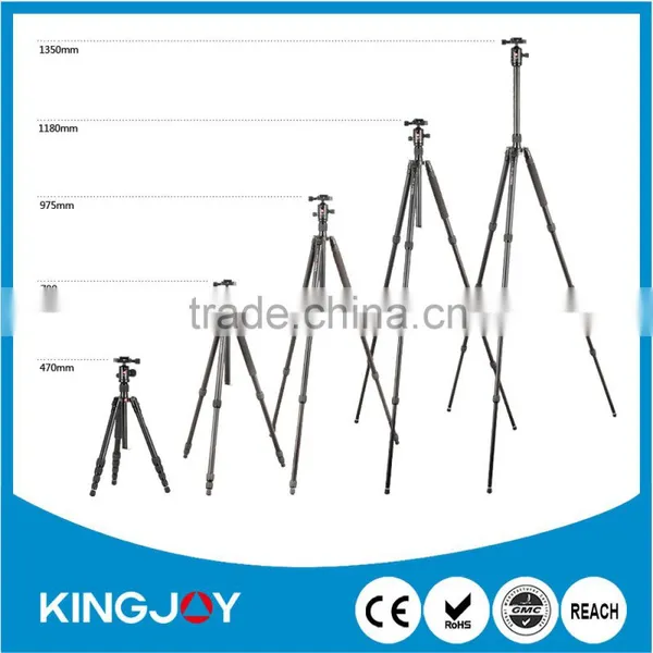 Aluminum Colorful Folding Popular Portable Tripod Kit 5 Section With Ball Head Loading 10KG K009B+V00 photo-6