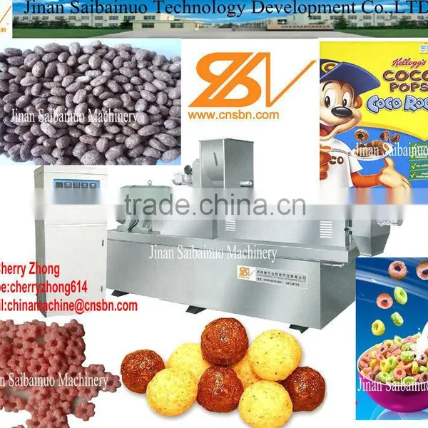 Cereals processing machines