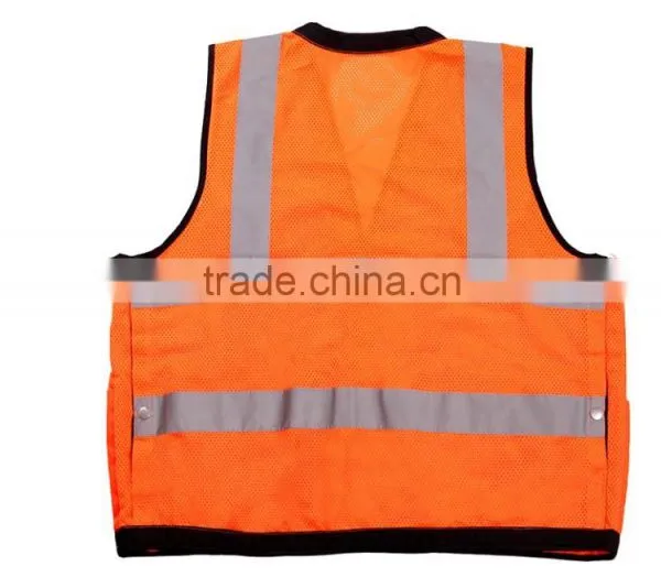 Polyester Reflective Safety Waistcoat Cheap Traffic Vest photo-2