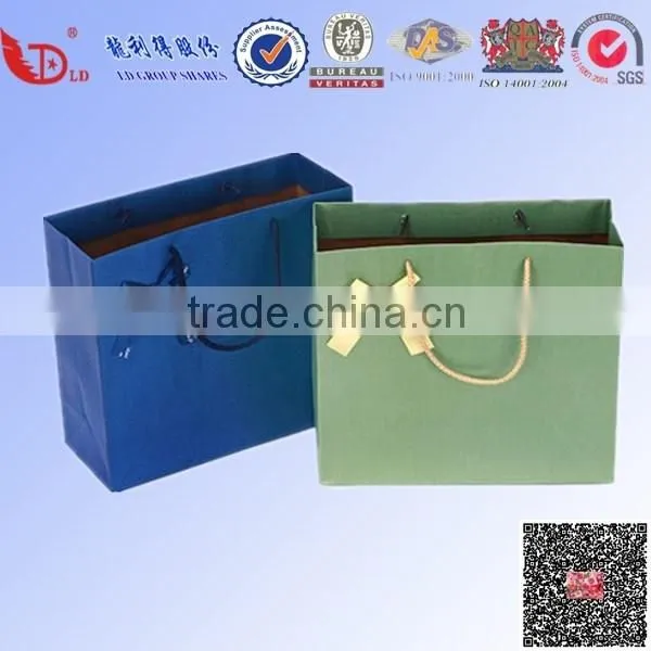 2015 New Design Kraft Paper Bag,shopping Bag , With Handle photo-6