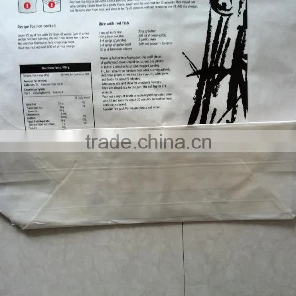 Laminated Kraft Paper Valve Bag Packing for Calrose Rice photo-6