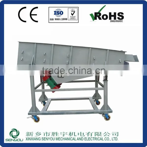 Xinxiang Senyou Vibrating Food Powders Stainless Steel Linear Sifter Machine photo-3