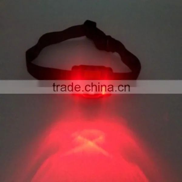 Poppas T16 2+1 Red Smd Led 3AAA Battery Operated Waterproof Outdoor Camping Running Walking Reading Ultra Bright Headlamp photo-6