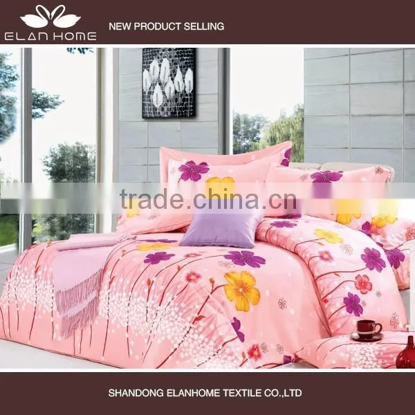 100% Microfiber Disperse Printting Luxury Comforter Cover Set With Zipper photo-2