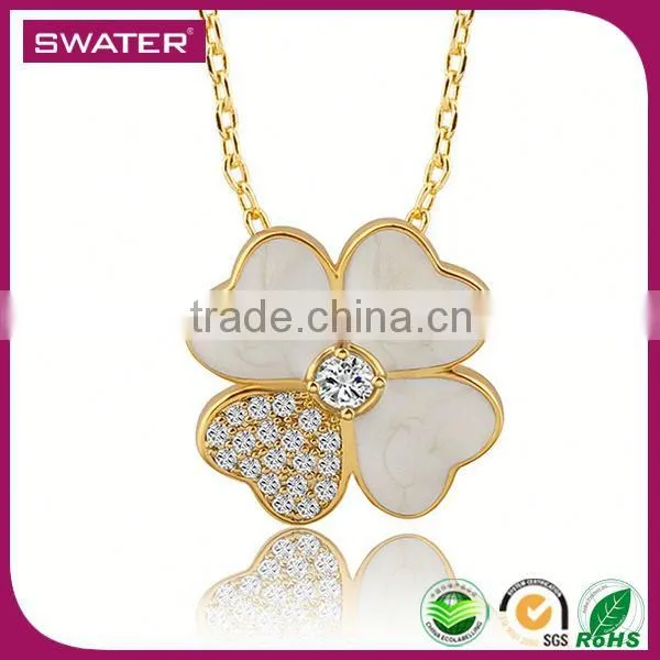 Best Selling Retail Items White Shell Enamel Jewelry Set photo-3