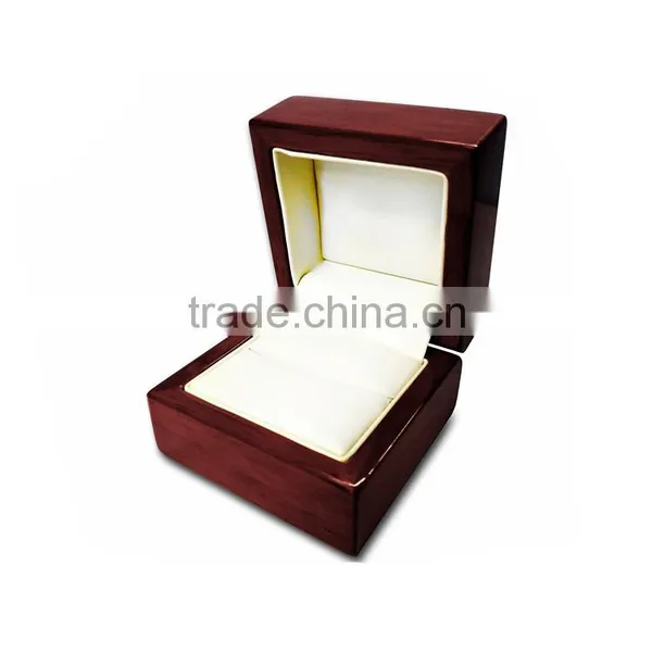 OEM/ODM Handmade Luxury Engagement Ring Box Wholesale photo-2