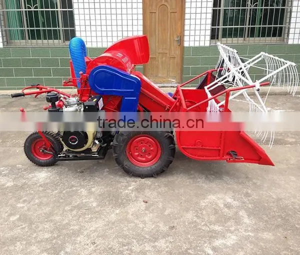 Widely Usage for Rice and Wheat Mini Self-propelled Grain Combine Harvester