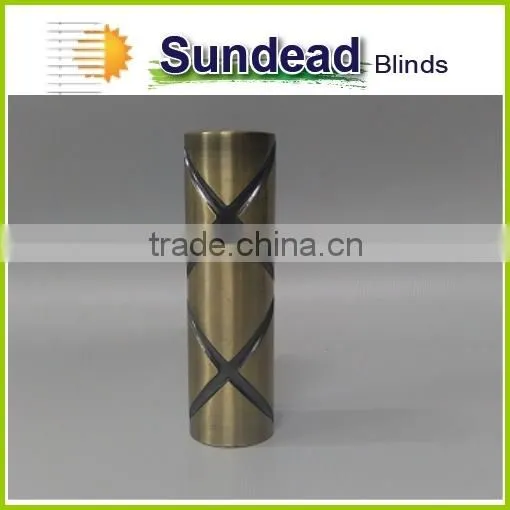16 19 Iron Chrome Alum Crystal Curtain Pole Curtain Accessory Wholesale Curtain With Different Finial Design photo-6