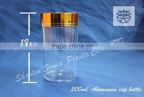 PS Transparent Medicine Bottles For Sale,Acrylic Pill Bottle With Aluminum Cap, Health Care Product Plastic Bottle for Sale photo-2