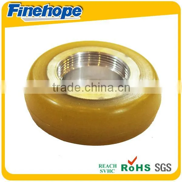 Durable roller coaster foam tires