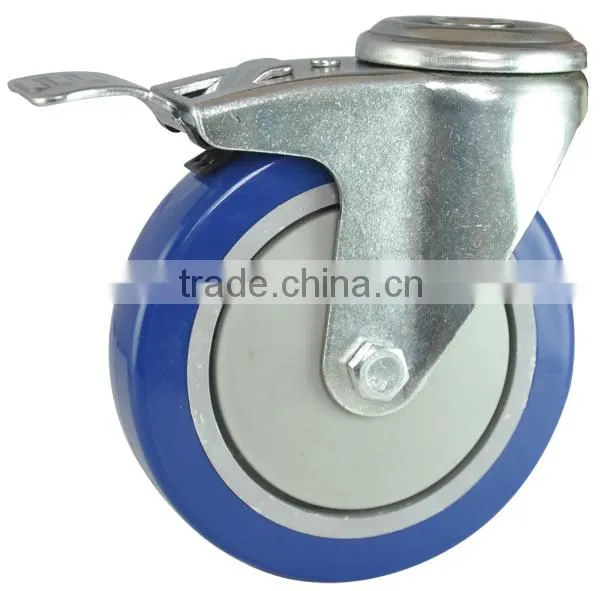 Ball Bearing PU Furniture Hardware Castors photo-2