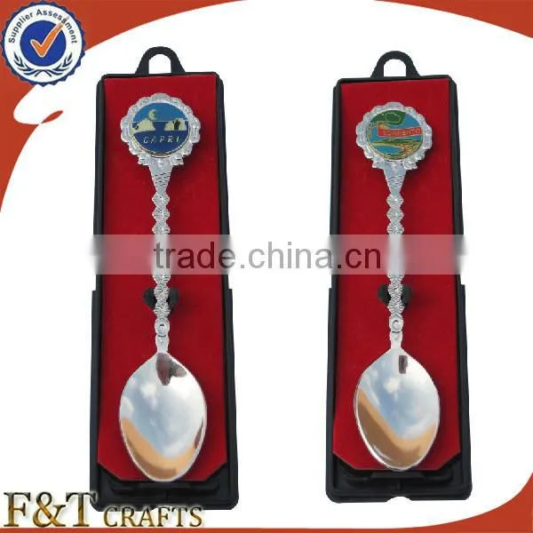 Fashion Soft Enamel Epoxy Disposable Spoon for Wholesales photo-2