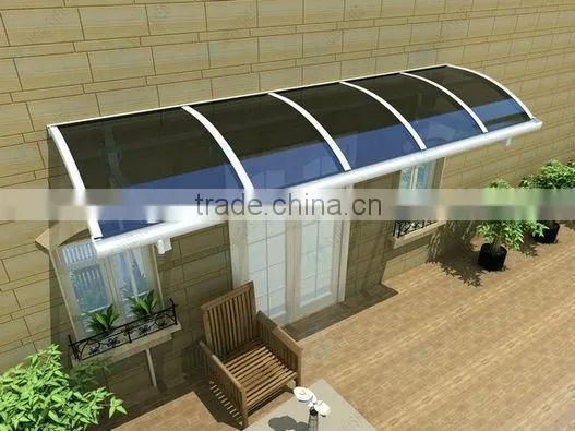 DIY Aluminum and Polycarbonate Weather Resistance Awning