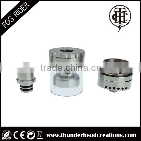 THC Dual Coil, Rebuildable Deck Design Fog Rider Tank photo-4