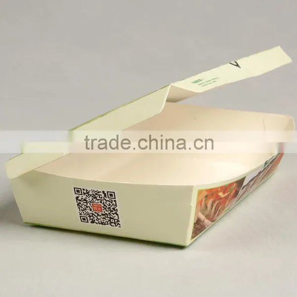 New Design Colorful Printing Box for Take Out Sushi White Craft Paper Box for Take Away photo-5