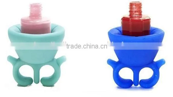 Nail Beauty Cosmetics Accessories Silicone Nail Polish Holder Quality Choice photo-4