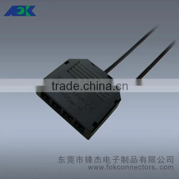 Parallel 10 Gang Socket Distribution Splitter Box for PIR Motion Sensor LED Light Cabinet Wardrobe Kitchen Cupboard Closet Lamp photo-3
