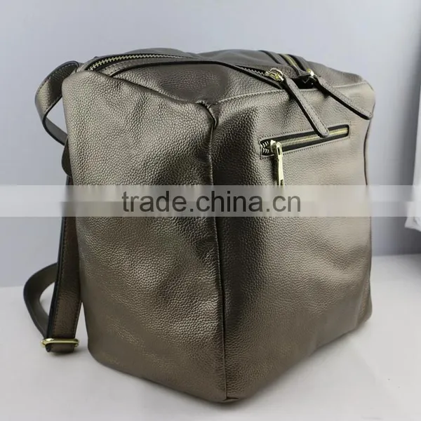 Trendy Fashion Designer New Style Ladies Multifunction Genuine Leather Backpack photo-5