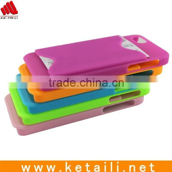 for Plastic Iphone Case With Cardholder, Various Colors