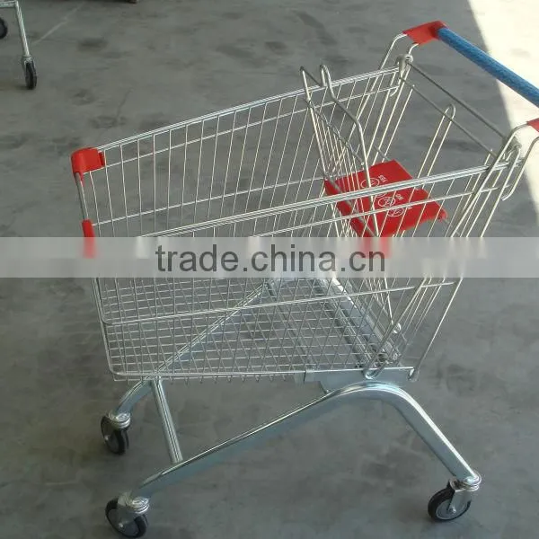 90 Liter European Style Shopping Cart With Elevator and Galvanize Coating photo-2