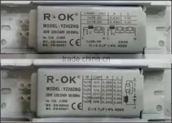 Magnetic Ballast 40W, Magnetic Ballast 36w